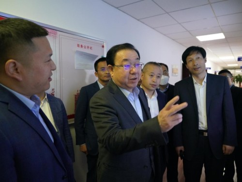 問計于基層 落實在現(xiàn)場 蘇躍華實地調(diào)研一建基層單位